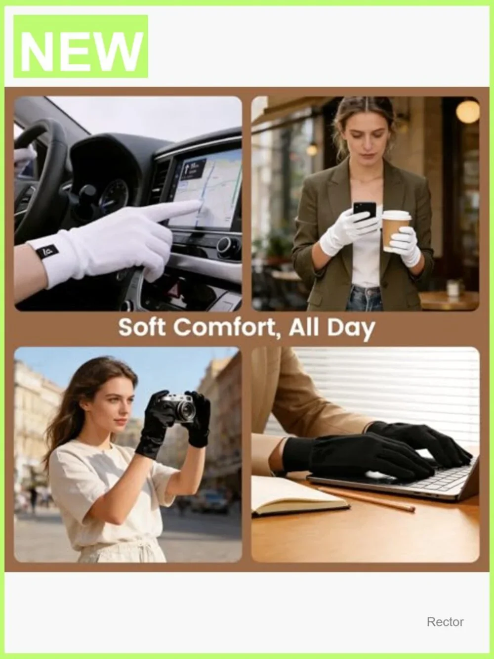 100% Pure Mulberry Silk Glove Liners Touchscreen Thin Winter Gloves